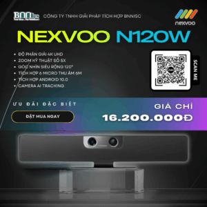 Nexvoo N120W - Camera All In One gọn nhẹ dễ sử dụng