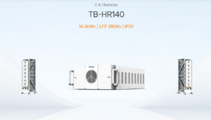 SolaX Power TB-HR140 - Pin Lưu Trữ Áp Cao 14.3 kWh Cho Hệ Thống ESS